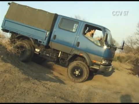 三菱キャンター4WD ダブルキャブ