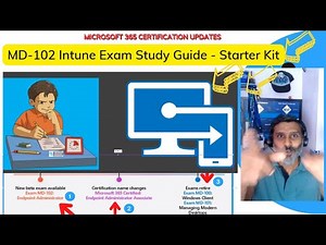Intune Exam MD 102 Study Guide Starter Kit - Intune Certification #MSIntune #MSLearn