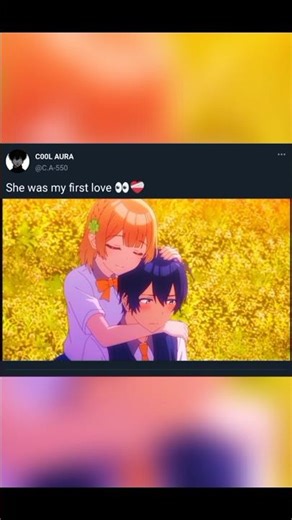 She was my first love 👀❤️‍🩹 #shorts #anime #edit