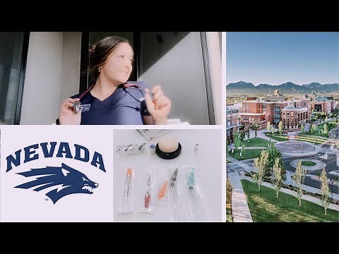 ♡Day in the life as a nursing student♡ | University of Nevada, Reno |