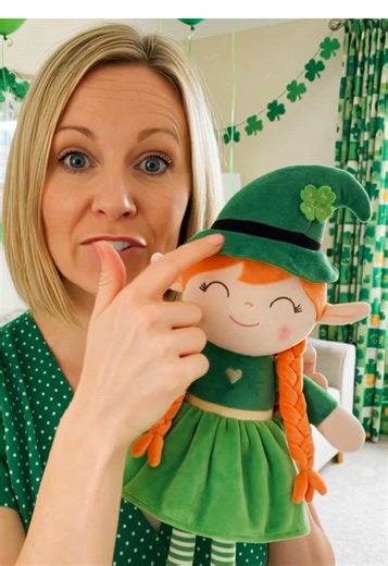 Amazing!!!🤩 Grab this elf doll for your St.Patrick’s Day!!lucky🍀🧝‍♀️🥰#stpatricksday #leprechaun #elf #lucky #irish