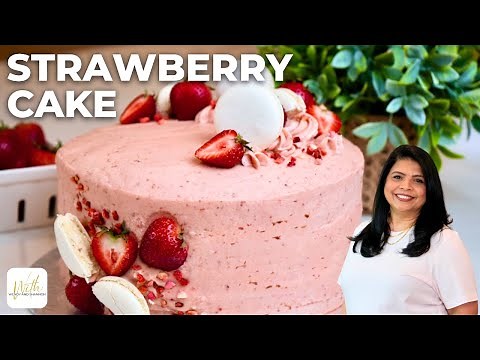 Easy Strawberry Cake Recipe You Will Love!