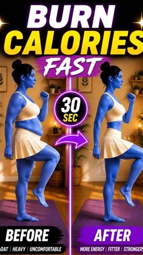 🔥 BURN CALORIES FAST | WALK IN PLACE