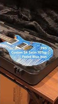 PRS Custom 24 Satin 10Top / Faded Blue Jean島村楽器LTD