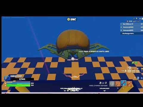 la première fois que je jour a fornite sur pc