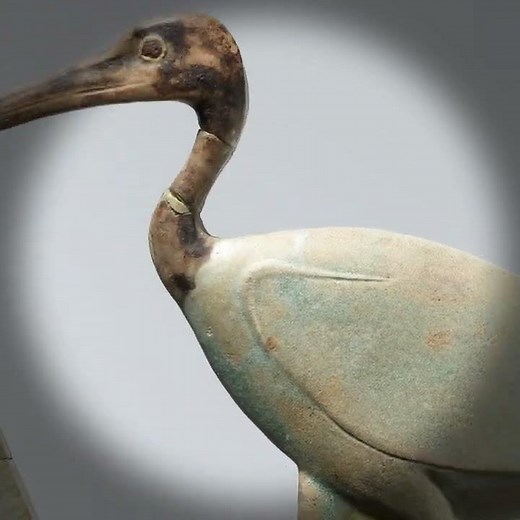 メトロポリタンの名作㉗《マアトの羽を伴うトキとしてのトト》紀元前4世紀、メトロポリタン美術館