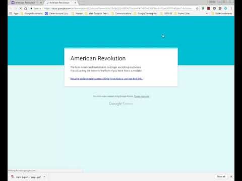 Google Forms - No longer accepting responses