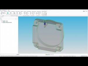 Creo Elements Direct Modeling Tutorial - "03 Gehaeusedeckel hinten"