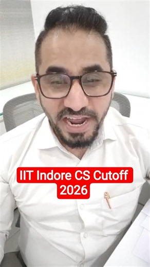 IIT Indore CS Cutoff 2026 📚 General vs OBC vs SC/ST Breakdown
