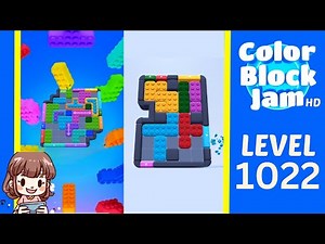 Color Block Jam Level 1022 Solution Walkthrough