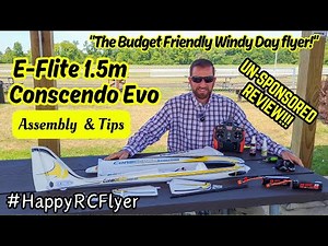 E-flite Conscendo Evo 1.5m, (Assembly & Tips) #Eflite#RC#HorizonHobby#SpektrumRC#FlyRC365#RCTips#Fun