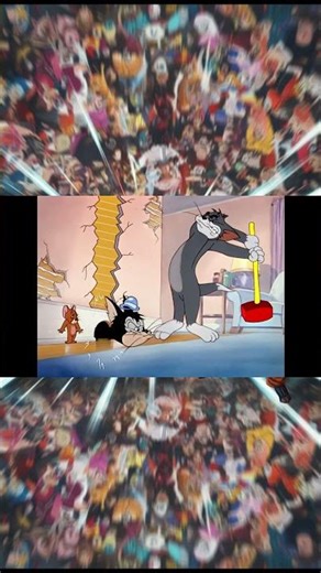 Tom & Jerry x Naruto Transitions Are Clean 😭 #anime #shorts #onepiece