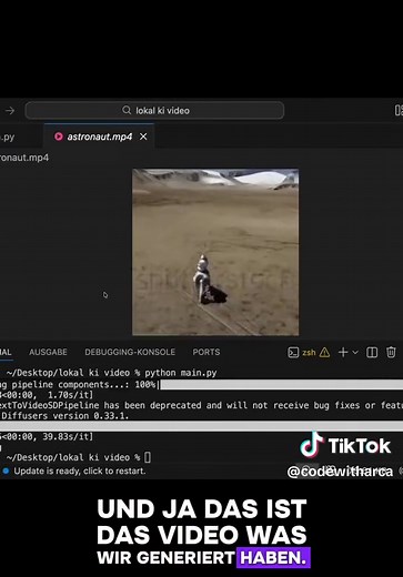 Python KI: Lokal KI-Videos generieren