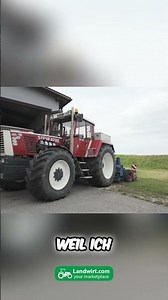 Steyr-Traktor mit V8-Motor #landwirtcom #shorts