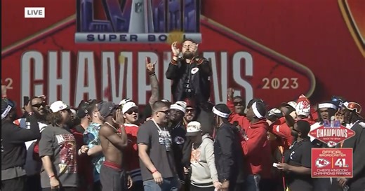 KSHB 41 coverage of Kansas City Chiefs Kingdom Champions Victory Parade