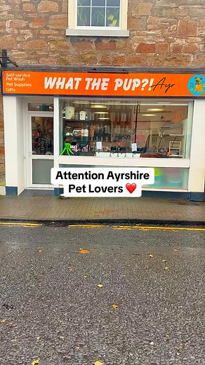 Hidden Gem in Ayr  @what_the_pup_ayr did you know this was here!? Just open for a few weeks across from the bus station 朗Best selection of gifts for the pet lover in your life, DIY dog wash, cute photoshoot area and of course the local treats and lovely toys 殺 love to see so many new businesses pop in town recently, have you been in to check it out yet? ❤️ #ayr #ayrshire | Amanda Brown | Facebook