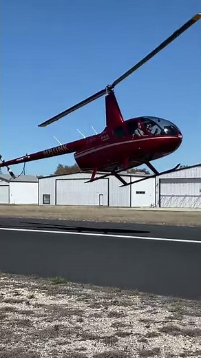 Robinson R66 Full down autorotation