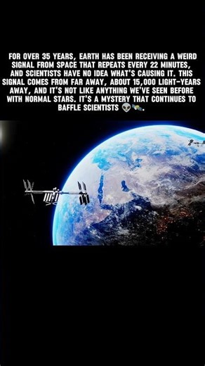 Mysterious Signal 👽 #shorts #space