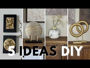 ⭐️ 5 DIY Home Decor Ideas That Look Expensive | Budget & Recycled Decor