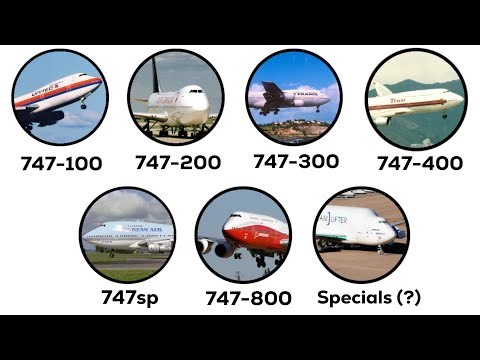 Every Boeing 747 Variant Explained in Detail