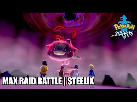 Pokemon Sword - Max Raid Battle | Dynamax Steelix [Nintendo Switch]