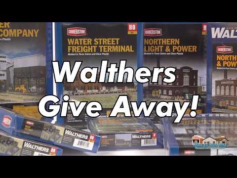 Walthers Give Away / Unboxing / Walthers New River Mine, Walthers Water Street Freight House MORE