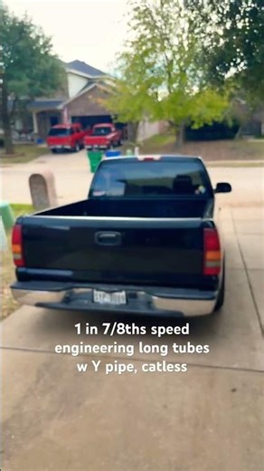 4.8 vortec on open long tube headers