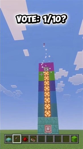 ARCHERY GAME on MINECRAFT🏹 #shorts