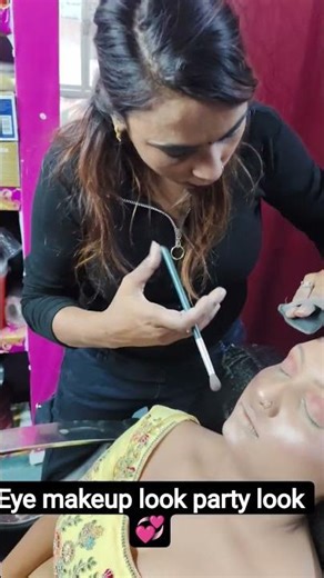 party' eye make up part -1 eye makeup tutorial 💞💞💞