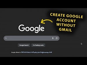 How To Create New Google Account Without Gmail! (Use Existing Email)