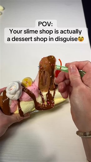 331 reactions · 7 comments | Have you guys ever tried a slime baking kit? #slimefood #bakingkit #bananasplit #icecream #realorfake | Slime Community Team | Facebook