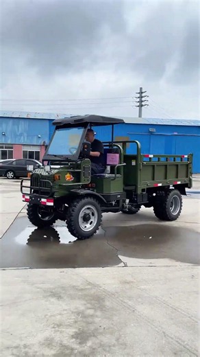 2WD & 4WD Farmer Vehicle | Four-Cylinder Agricultural Transport 🚜#agriculturalvehicle #viralvideo