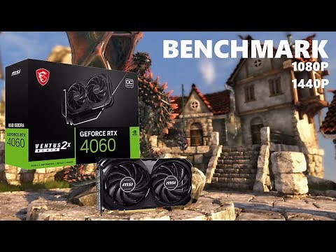 RTX 4060 Unigine Heaven Benchmark 4.0 (MSI RTX 4060) 1080p/1440p