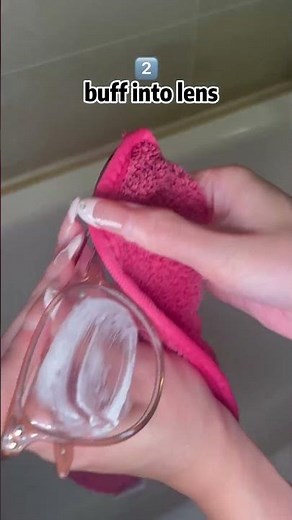 How to remove scratches on lenses? #eyeglasses #glasses #glasseslenses