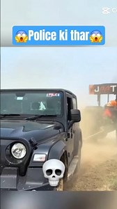 Tractor vs Thar 4x4 💥 Real Power Show on Road 😱