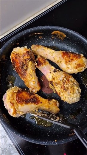🍯 Honey Yogurt Chicken Legs | Juicy & Golden #food #eating #asmr #rico #shorts #honey #sweet #greek