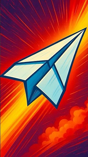 World’s Fastest Paper Plane — 1 Minute Tutorial