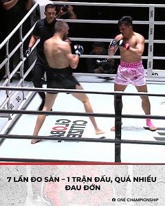 1.1M views · 10K reactions | 7 lần đo sàn – 1 trận đấu, quá nhiều đau đớn Seven Knockdowns, Zero Mercy #onechampionship #masteroffightschampionship | Master of Fights Championship | Facebook