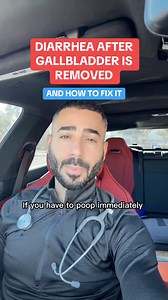 DIARRHEA AFTER GALLBLADDER IS REMOVED AND HOW TO FIX IT - PART 1 - #fyp #doctor #medicine #ootd #fashion #healthtok #viral #medschool #lifestyle #trending #reels #foryou #gallbladder #constipation #fiber #probiotics #prebiotics #ibs #diarrhea #healthtips #healthytips | Dr. Joseph Salhab