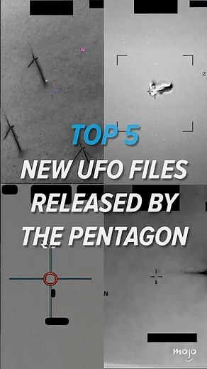 Top 5 NEW UFO Files Released By The Pentagon