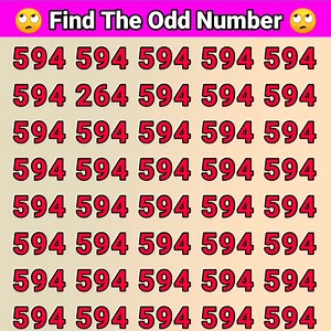 345K views · 5K reactions | Find The odd number #challenge2024 #eyetestchallenge #QuizChallenge #quiz #QuizTime #viralreelsfbpage #challenge2024 #challenge2024 | Chatur Mind | Facebook