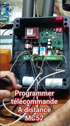 Motorline, MC52, remote control programming