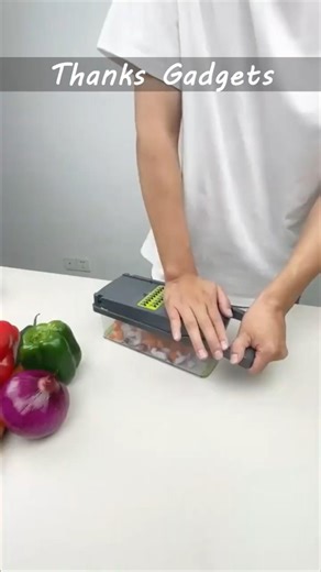 Multipurpose Vegetable Chopper 🔪 | 5-in-1 Cutter, Grater, Peeler & Slicer | Fast Kitchen Tool
