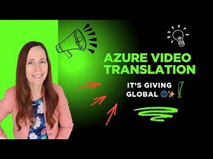 Azure AI Foundry Speech Playground - Azure Video Translation