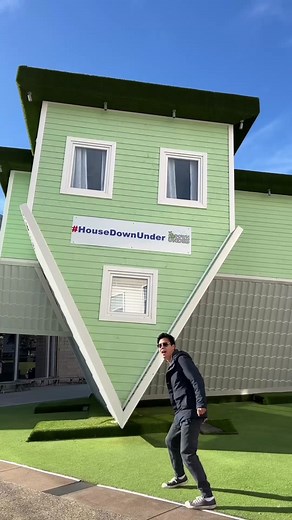 Upside Down House at Entertainment Quarter