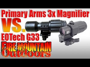 3x Magnifier Showdown! Primary Arms G3 vs. EoTech G33 | ARO News