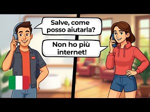 Simple Italian Conversations for Beginners | 10 Customer Service Dialogues (A1-A2)