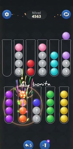 Ball sort puzzle level 4563 #puzzle #colors #level #nivel #resolución #gameplay #gaming