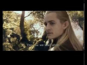 THE HOBBIT 2 - BARRELS SCENE - LEGOLAS / TAURIEL SCENE