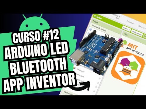 MIT App Inventor 12 | Control an LED with Arduino via Bluetooth
